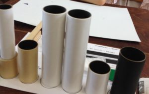 マイ天体望遠鏡コルキットの材料